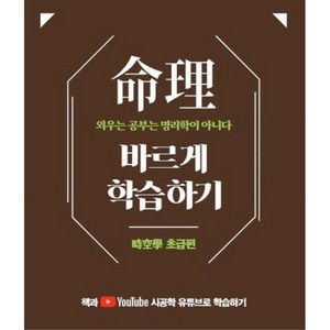 명리 바르게 학습하기: 시공학 초급편, 시공명리학, 김광용