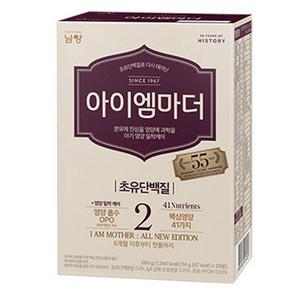 초유단백질로 다시 태어난 아이엠마더 2단계 6~12개월 280g, 1개