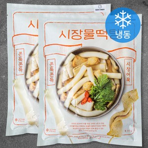 블루스트리트 시장물떡탕 (냉동), 355g, 2개