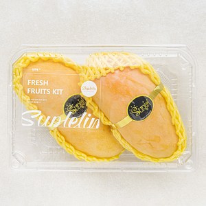 수플린 태국산 마하차녹 망고 2개입, 800g, 1팩