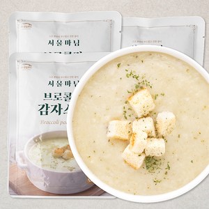 서울마님 브로콜리 감자 스프 (냉장), 250g, 3개