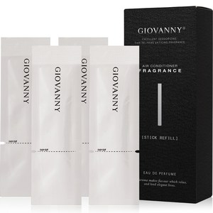 지오바니 차량용 하프스틱 디퓨저 리필, 4개, 아베휘치