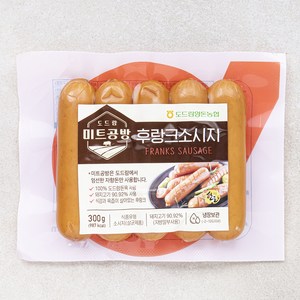 농협식품 도드람 미트공방 후랑크 소세지, 300g, 1개