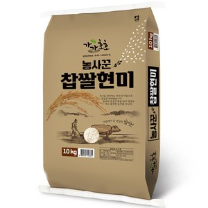 농사꾼 찹쌀현미 찰현미, 10kg, 1개