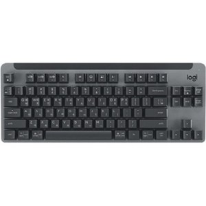 로지텍 SIGNATURE K855 무선 기계식 TKL 텐키리스 키보드, 그래파이트, 920-011076, 적축