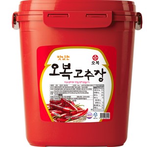 오복식품 고추장 용기, 14kg, 1개