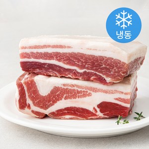 굿미트찹 스페인산 삼겹살 보쌈수육용 (냉동), 500g, 2개입