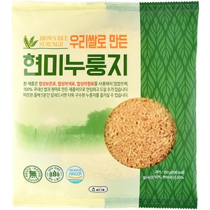 참좋은식품 우리쌀로 만든 현미 누룽지, 150g, 1개