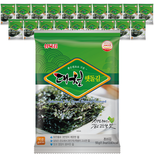 삼육김 대천 햇돌 전장김, 55g, 20개