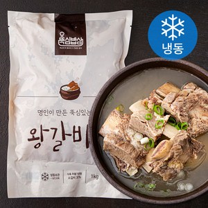 뚝심밥상 왕갈비탕 (냉동), 1kg, 1개