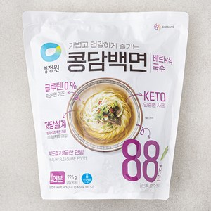 청정원 콩담백면 베트남식 국수 4인분, 726g, 1개