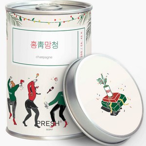 프레쉬 소이 캔들 향초 미디엄 220g, Champagne 홍청망청 샴페인, 1개