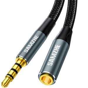 삼지 TRRS 4극 AUX 오디오 연장 케이블 3.5mm, 1개, 5m