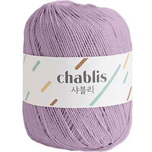 yana 샤블리 면사 뜨개실, 129 라일락, 1개