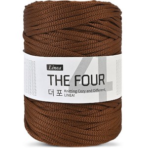 리네아 니뜨 더포 뜨개실 150g, 17브라운, 1개