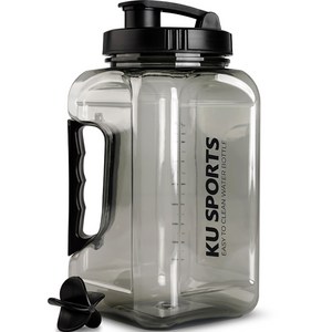 쿠스포츠 대용량 헬스 물통 메가보틀, 혼합색상, 2.4L, 1개