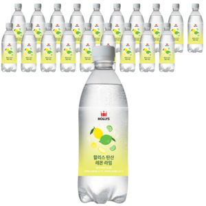 할리스 탄산수 레몬 라임, 500ml, 20개