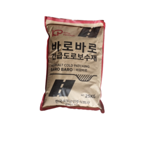 한국석유공업 바로바로 긴급도로보수재 25kg, 1개