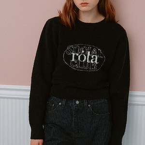 로라로라 여성용 ROLA JACQUARD PULLOVER KNIT