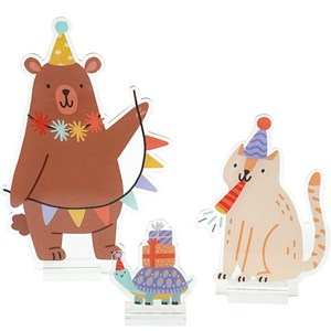 멜로우스토리 우리아이 백일 돌 생일상 꾸미기 세트, 4.ANIMALS, 1세트