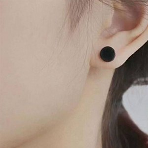 젤루나 써지컬 심플 플랫 플레인 귀걸이 P-1105 2p