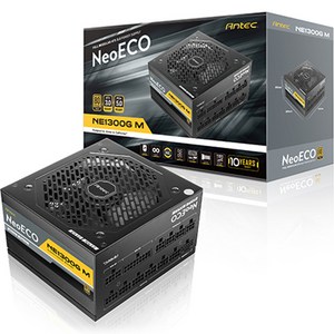 안텍 NeoECO 1300W 80PLUS GOLD PCIE5 풀 모듈러 ATX 3.0, X7000A388EU-23