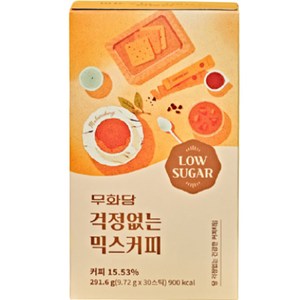 무화당 걱정없는 믹스커피, 9.72g, 30개입, 1개