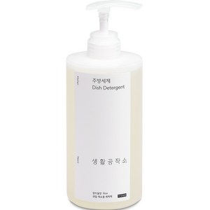 생활공작소 주방세제 쌀뜨물향, 750ml, 1개