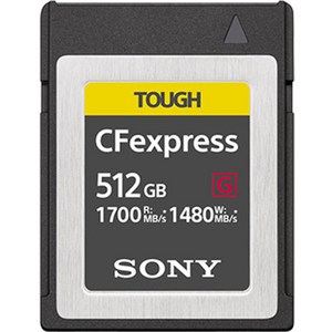 소니 CFexpress Type B TOUGH CEB-G512, 512GB, 1개