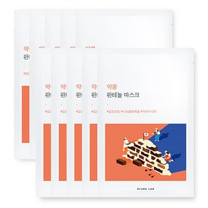 라운드랩 약콩 판테놀 마스크 25ml, 10매입, 1개