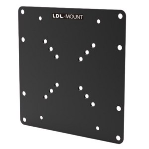 엘디엘마운트 베사 확장판 브라켓 200 x 200 mm APL-VESA2020, 블랙, 1개