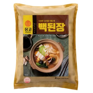 몽고식품 백된장, 4kg, 1개