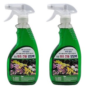 모든 화초 전용 뿌리는 식물영양제, 500ml, 2개