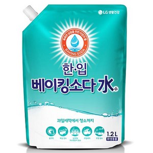 한입 베이킹소다수 리필, 1.2L, 1개