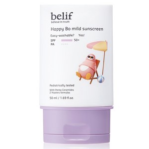 빌리프 유아용 해피 보 마일드 선 스크린 SPF50+ PA++++, 50ml, 1개