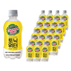 캐나다드라이 토닉워터, 300ml, 24개