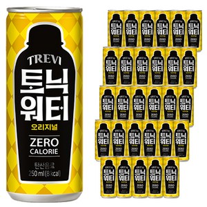 트레비 토닉워터 오리지널 제로, 250ml, 30개