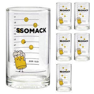 쏘맥잔 200ml SH SSOMAK, 6개