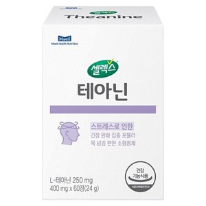 셀렉스 테아닌 24g, 60정, 1개