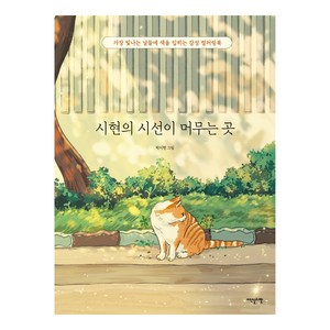 시현의 시선이 머무는 곳:가장 빛나는 날들에 색을 입히는 감성 컬러링북, 이덴슬리벨, 박시현