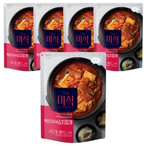 더미식 묵은지두부김치찌개, 350g, 5개