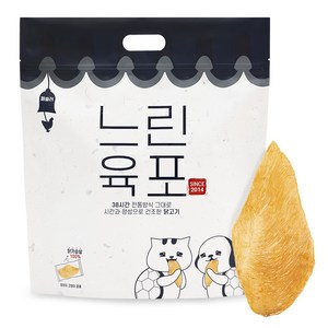 페슬러 반려동물 느린육포 대용량 간식, 닭가슴살맛, 200g, 1개