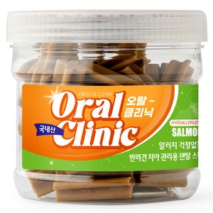 오랄클리닉 반려동물 덴탈껌, 연어, 300g, 1개