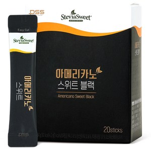 펄세스 아메리카노 스위트 블랙, 4.2g, 20개입, 1박스