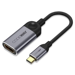 코드웨이 USB C타입 to HDMI 변환 젠더, LA7124