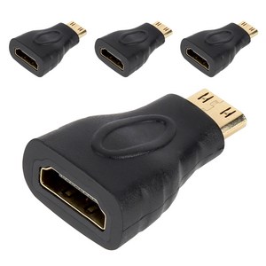 넥스트 HDMI F to MINI HDMI M 변환 젠더 35mm