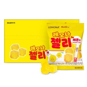 경남제약 레모나 젤리 레몬맛 43g x 10p, 430g, 1개