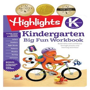 The Big Fun Kindergarten Activity Book, Highlights for Children