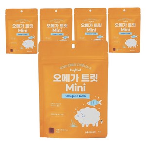 드룰린 강아지 오메가3 트릿 mini, 양고기, 45g, 5개