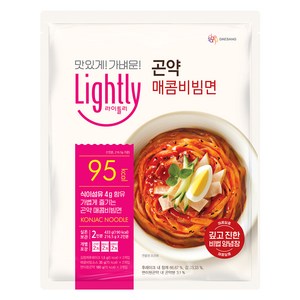 라이틀리 곤약 매콤비빔면 2인분, 433g, 1개